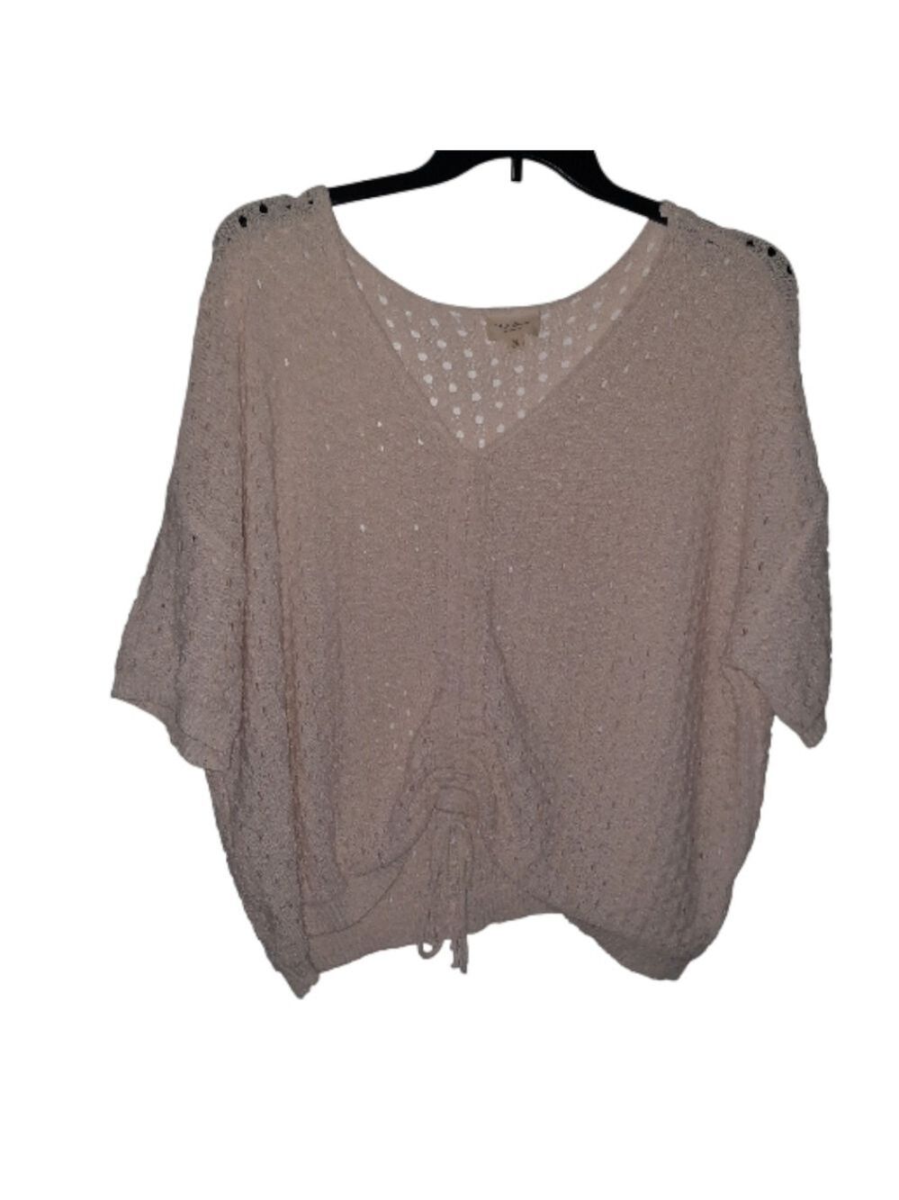 143 Story by Line Up Ivory Blouse Medium